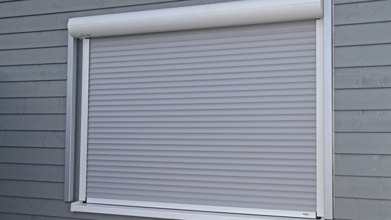 Pose de store roulant