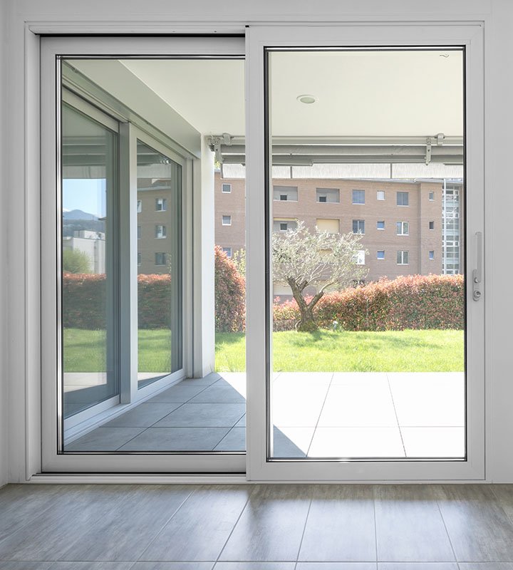 Installation baie vitrée